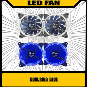 Gstorm Dual Ring Blue Led Fan