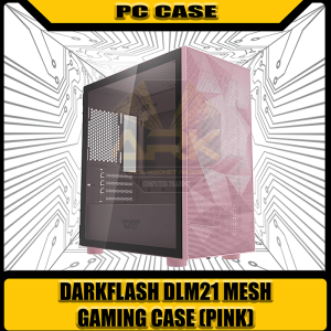 Dark Flash DLM21 Mesh Pink Gaming Case