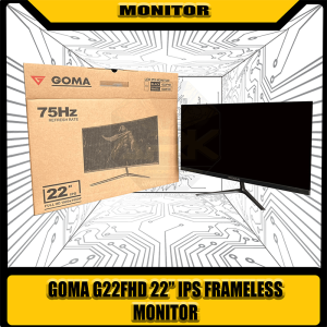 Goma G22FHD 22" IPS Frameless Monitor 75hz