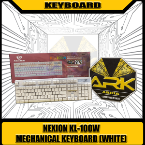 Nexion KL-100W Mechanical Keyboard White