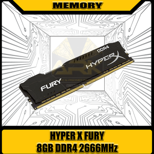 Hyper X Fury 8GB DDR4 2666mhz