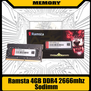 Ramsta 4gb 2666mhz ddr4 sodimm