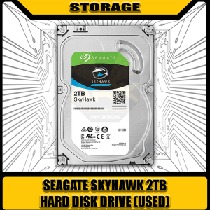 SEAGATE SKYHAWK 2TB Hard Disk Drive (USED)