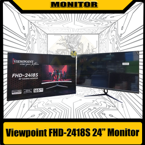 Viewpoint FHD-2418 165hz Black Monitor