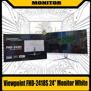 Viewpoint FHD-2418 165hz White Monitor