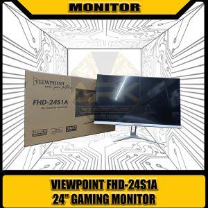 Viewpoint FHD 24S1A 24" Semi Curved Monitor 75hz White